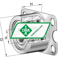 INA ZKLR1035-2Z rulman resim 4