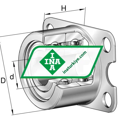 INA ZKLR2060-2RS ürün fotoğrafı 5