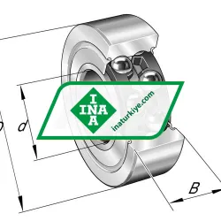 INA 3214-2Z rulman resim 4