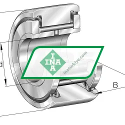 INA NATV10-X-PP-A rulman resim 4