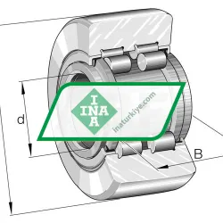 INA PWTR15-2RS-XL rulman resim 4