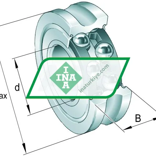 INA LFR50/5-4-2RS-RB-HLC ürün fotoğrafı 4