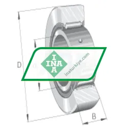 INA NA22/6-X-2RSR rulman resim 7
