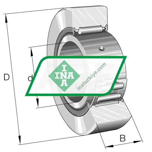 INA NA2207-2RSR ürün fotoğrafı 4