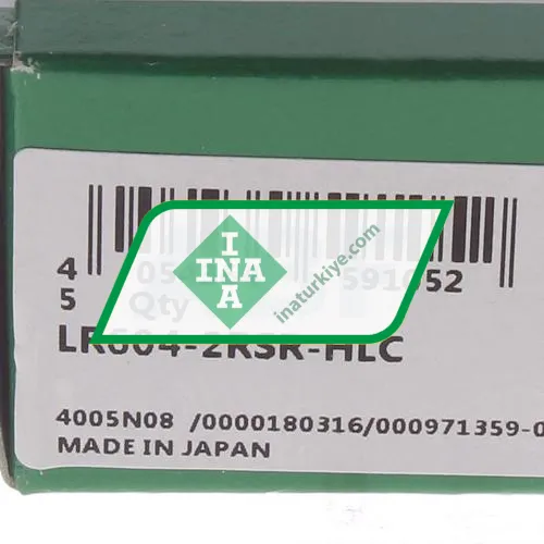 INA LR604-2RSR-HLC ürün fotoğrafı 3