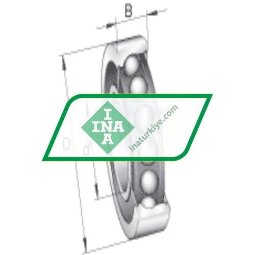 INA LR5202-2HRS-TVH-RR-XL ürün fotoğrafı 4
