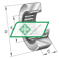 INA RNA2201-X-2RSR-E55EB rulman resim 2