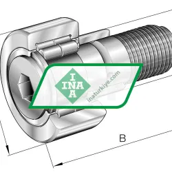 INA NUKRE40-X-A rulman resim 3