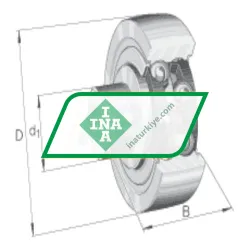 INA ZL4203-RS rulman resim 4