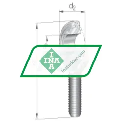 INA GAKLB18-PC rulman resim 4