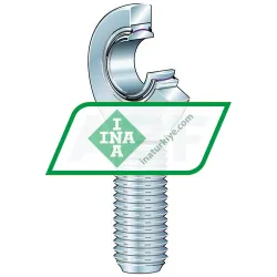 INA GAL17-UK-2RS-A rulman resim 3