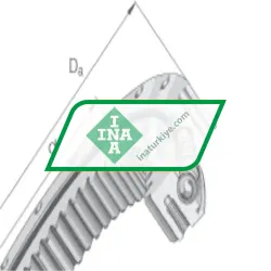 INA VSI250955-N rulman resim 2