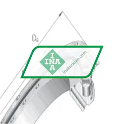 INA XSU140414 rulman resim 2
