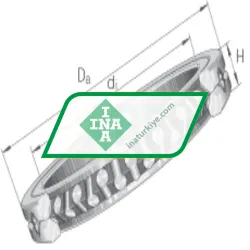 INA SX011818-A-VSP rulman resim 5