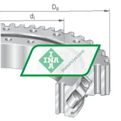 INA XA120235-N rulman resim 2