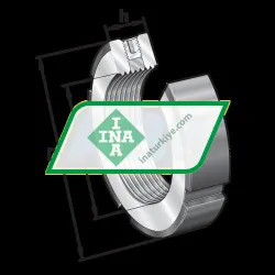 INA ZMA40/75 rulman resim 4