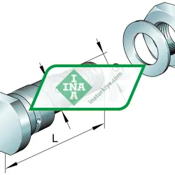 INA LFE20X67-A1 rulman resim 3