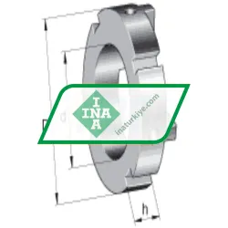 INA AMS60 rulman resim 2