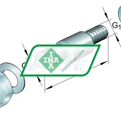 INA LFE12-1-RB rulman resim 3