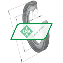 INA SD15X23X3-A rulman resim 5
