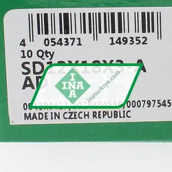 INA SD12X18X3-A rulman resim 3