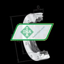 INA DRS30105 rulman resim 4